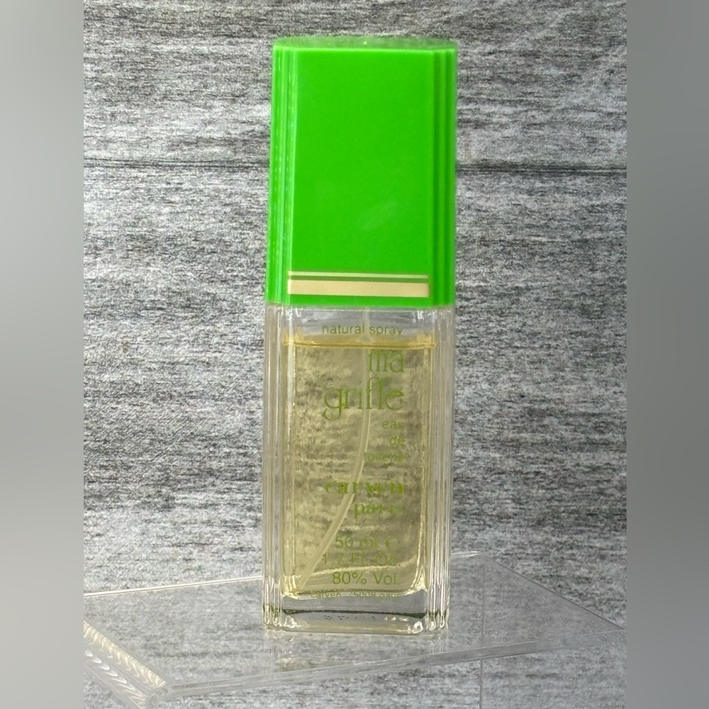 VTG Carven Ma Griffe Eau De Toilette Natural Spray 50ml 1.7 Fl Oz 75008 90% Full